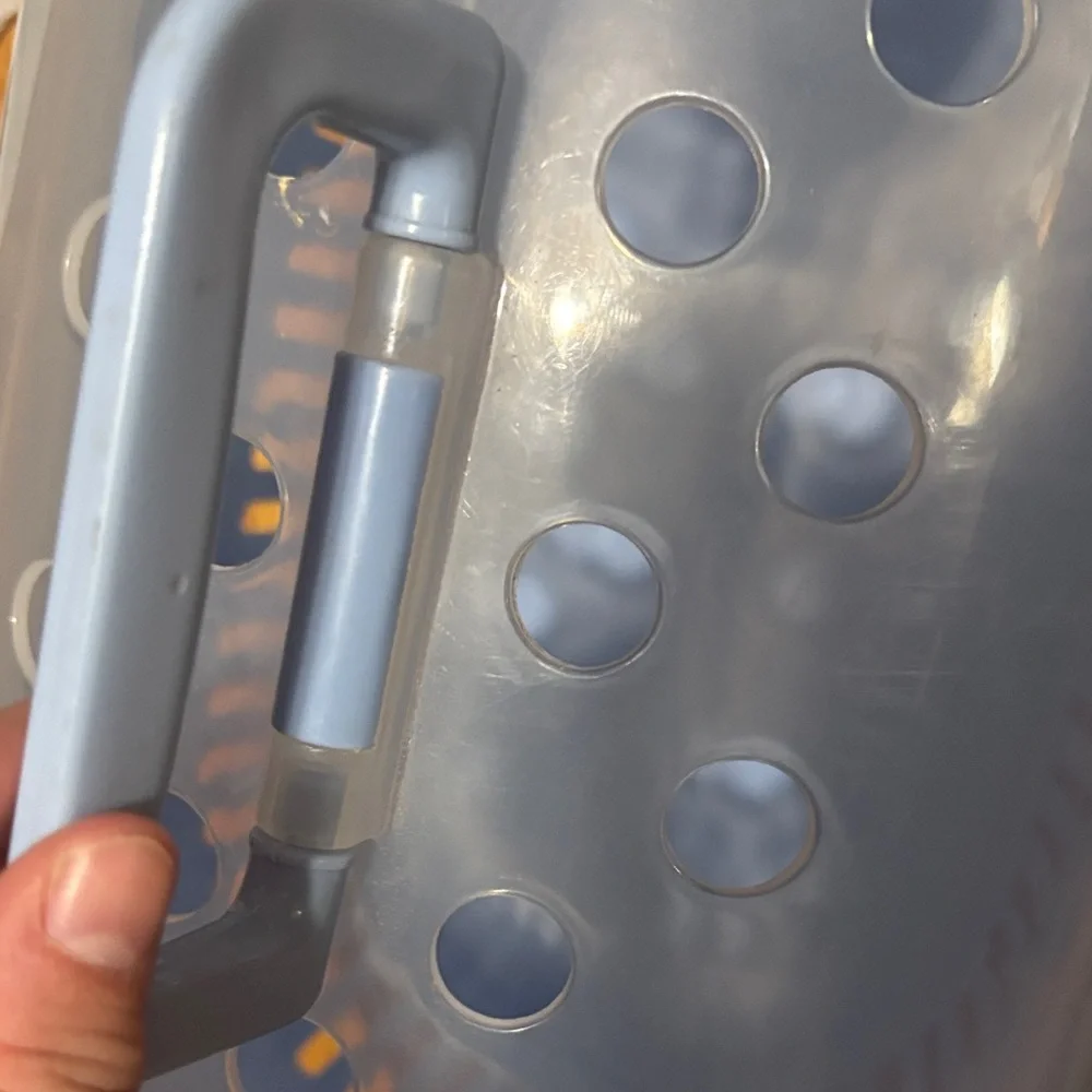 Portable Blue Pet Carrier